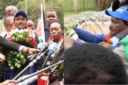 Photocollage of Kalonzo Musyoka and Martha Karua.